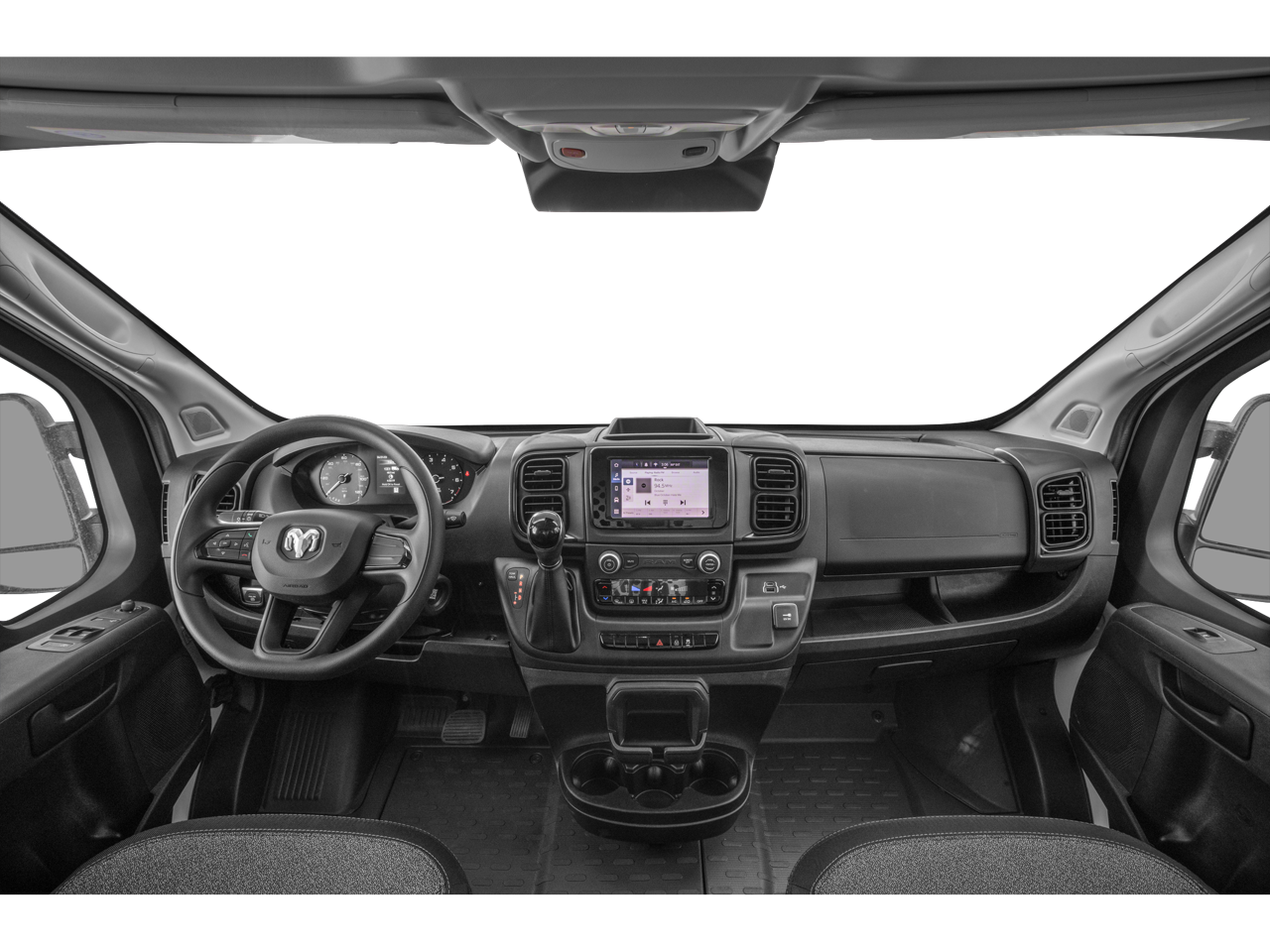 2025 RAM ProMaster 2500 Cargo Van Tradesman Low Roof 136" WB w/Pass Seat