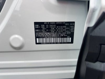 2026 Subaru Forester Premium Hybrid