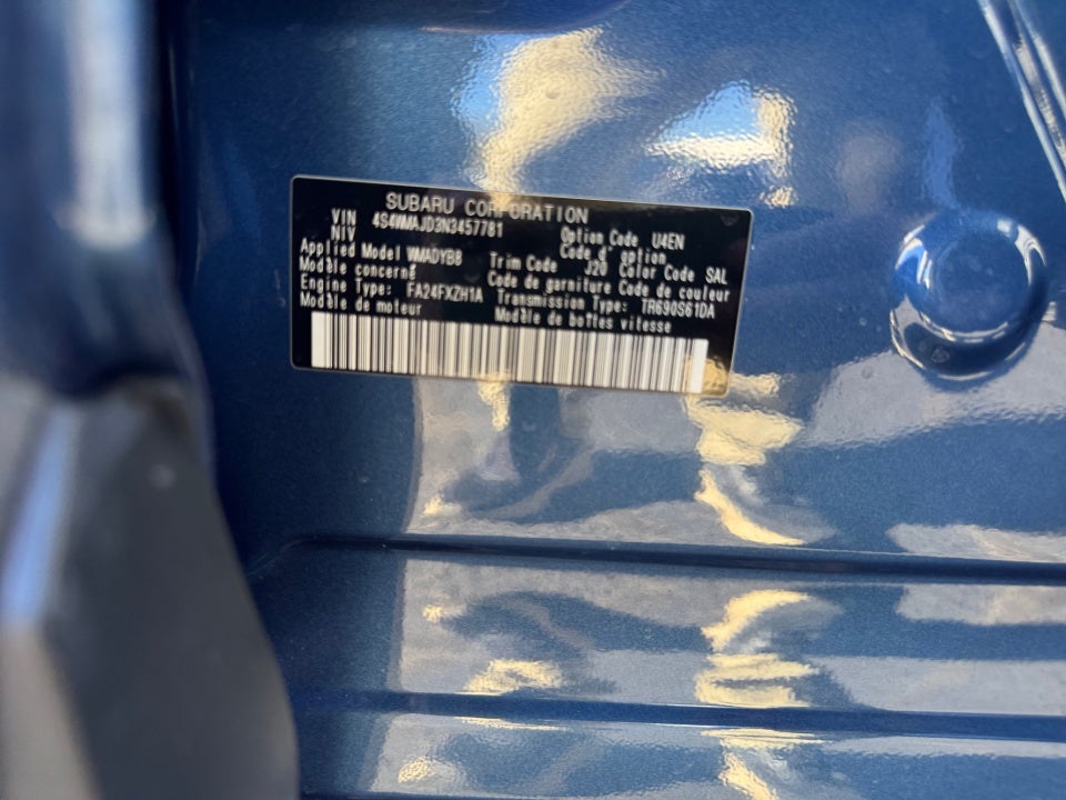 2022 Subaru Ascent Onyx Edition