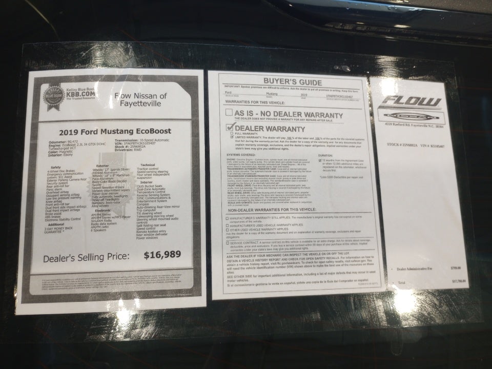 2019 Ford Mustang EcoBoost