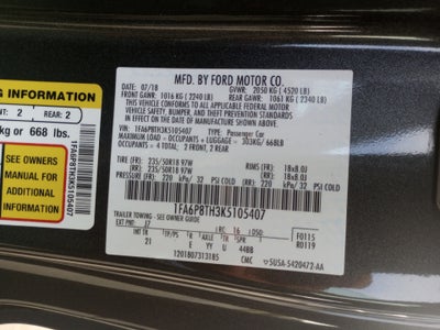 2019 Ford Mustang EcoBoost