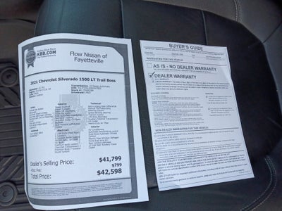 2021 Chevrolet Silverado 1500 4WD Crew Cab Short Bed LT Trail Boss