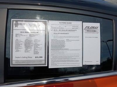 2024 Nissan Sentra SR Xtronic CVT
