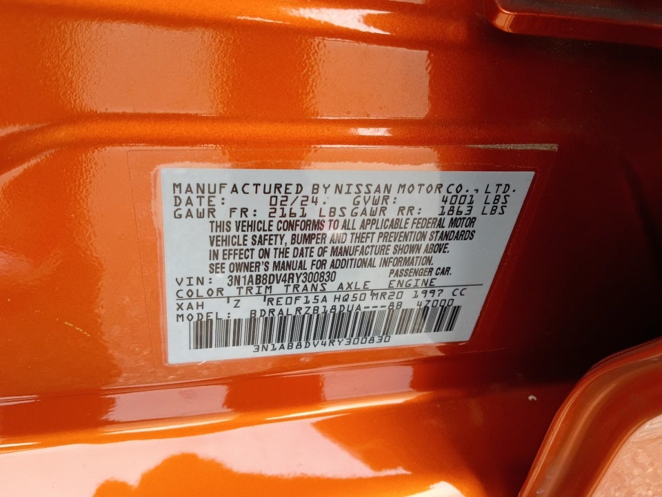 2024 Nissan Sentra SR Xtronic CVT