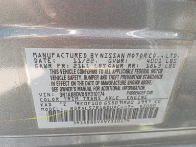 2022 Nissan Sentra SR
