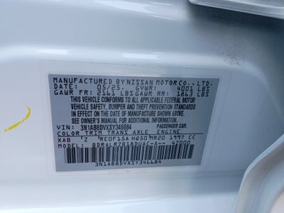 2025 Nissan Sentra SR