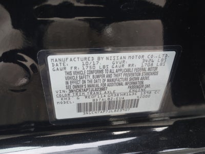 2018 Nissan Versa 1.6 SV