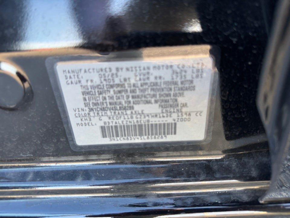 2025 Nissan Versa 1.6 S