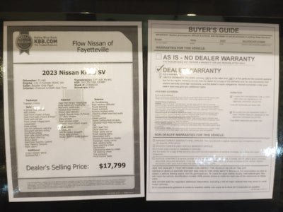 2023 Nissan Kicks SV Xtronic CVT