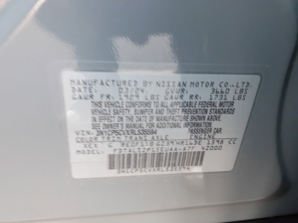 2024 Nissan Kicks SV
