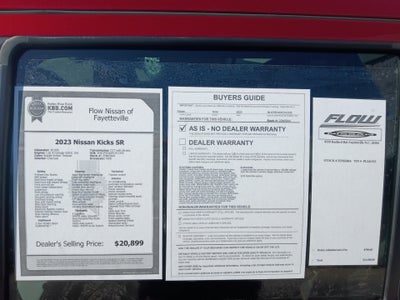 2023 Nissan Kicks SR Xtronic CVT
