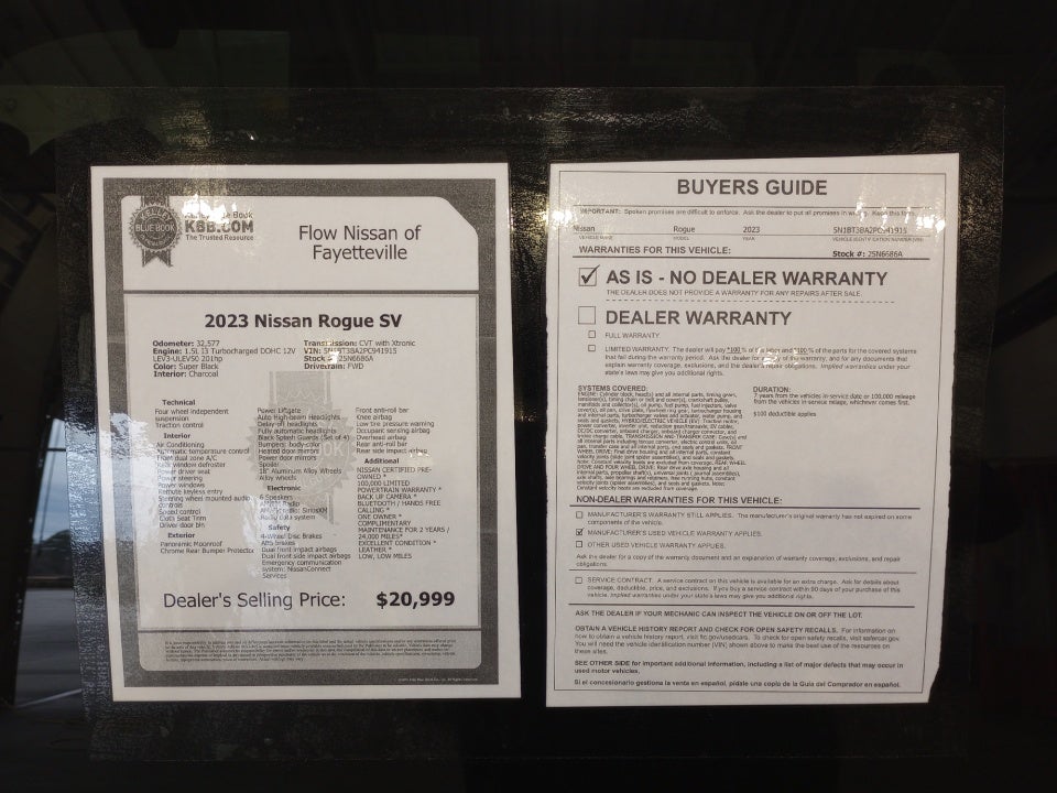 2023 Nissan Rogue SV FWD