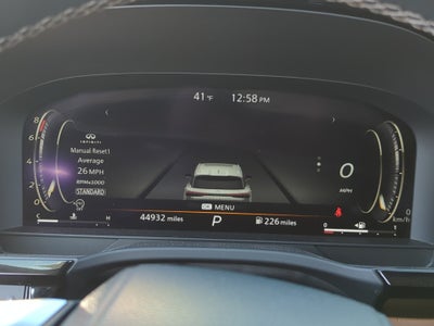 2022 INFINITI QX60 SENSORY