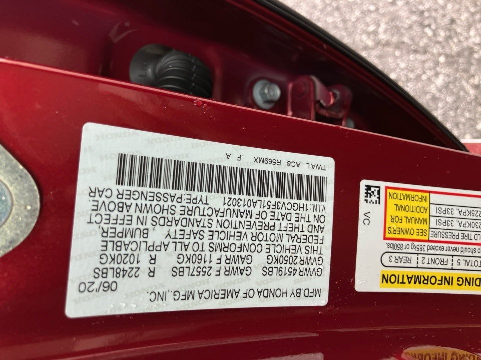 2020 Honda Accord Hybrid EX-L