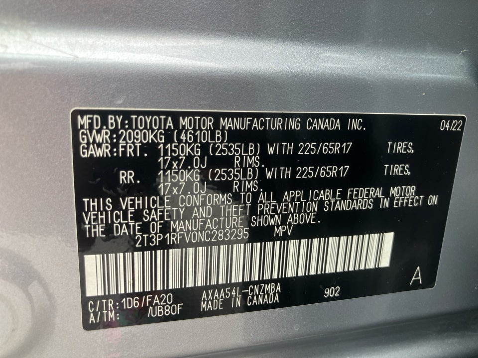 2022 Toyota RAV4 XLE