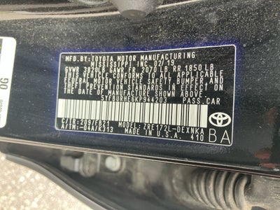 2019 Toyota Corolla LE