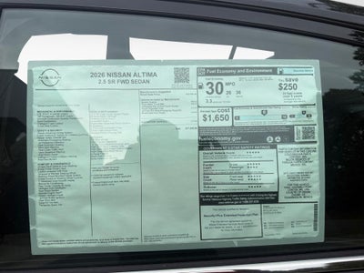 2026 Nissan Altima SR