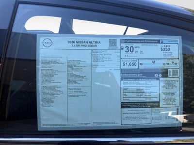 2026 Nissan Altima SR