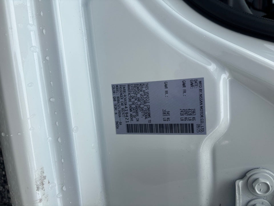 2025 Nissan Altima SR FWD