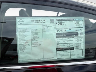 2026 Nissan Altima SR