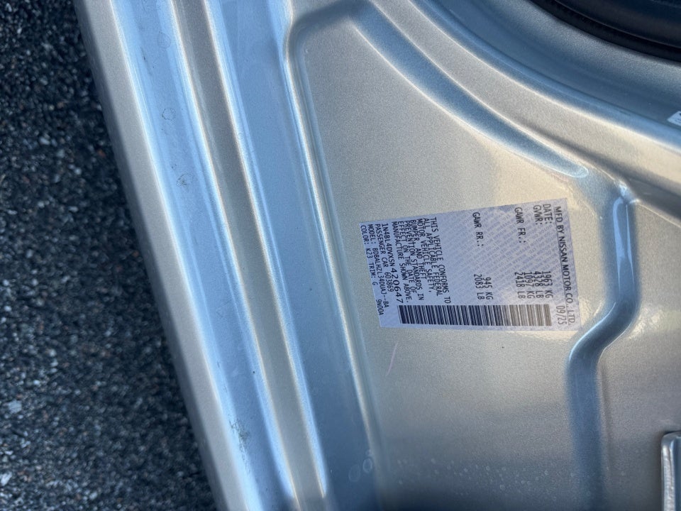 2025 Nissan Altima SV FWD