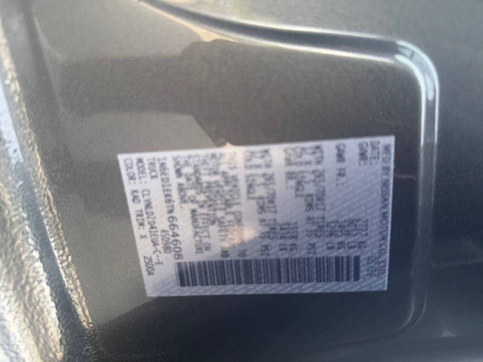 2026 Nissan Frontier Crew Cab PRO-4X 4x4