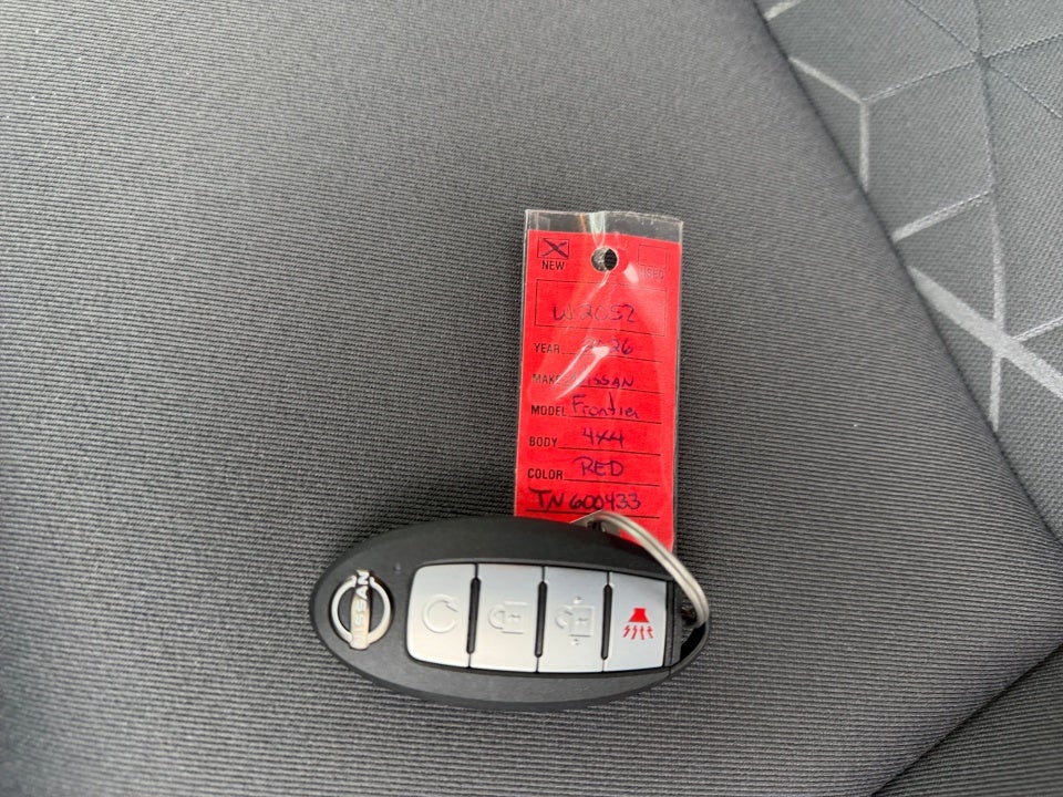 2026 Nissan Frontier Crew Cab Long Bed SV 4x4