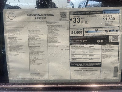 2025 Nissan Sentra SR