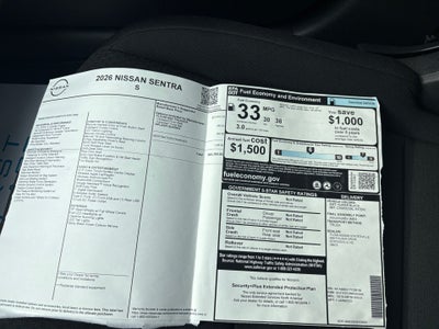 2026 Nissan Sentra S