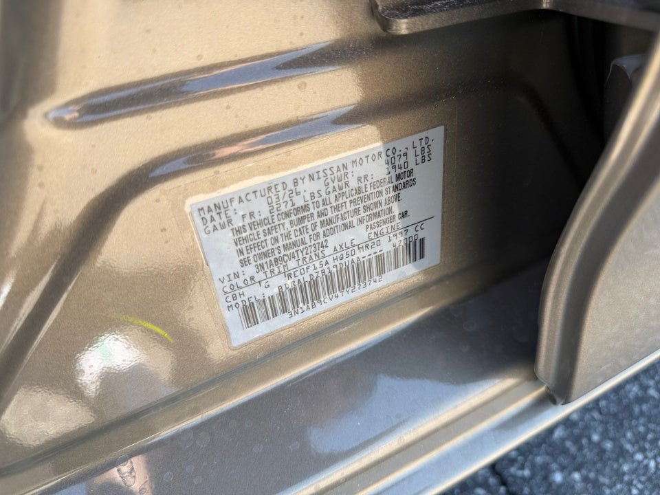 2026 Nissan Sentra SV