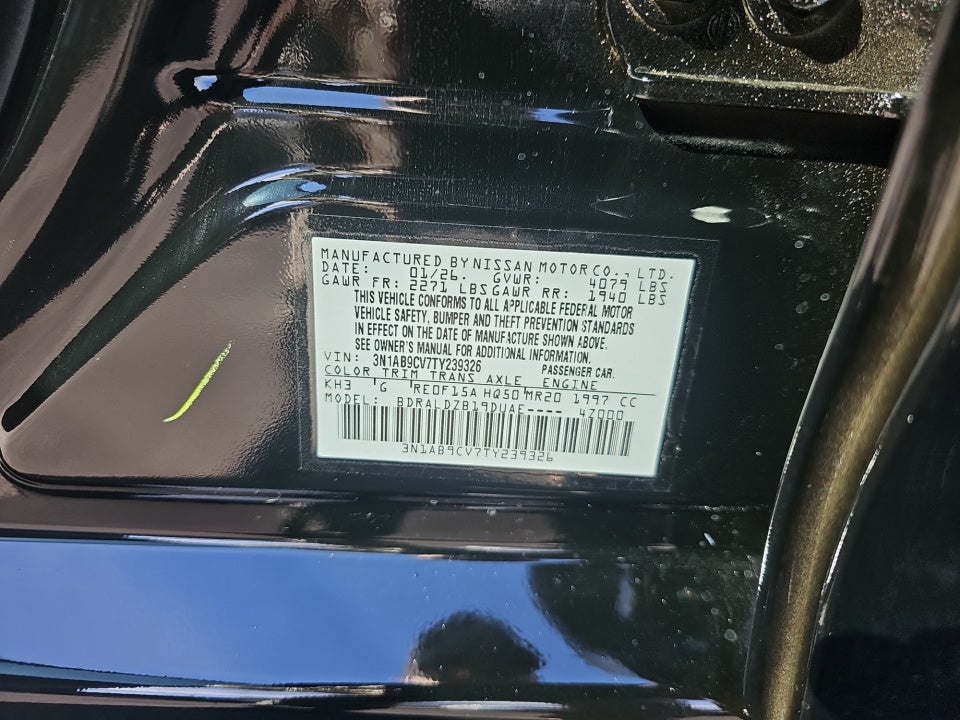 2026 Nissan Sentra SV