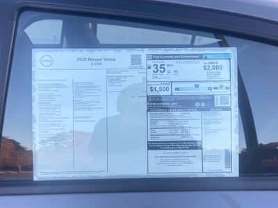 2025 Nissan Versa 1.6 S