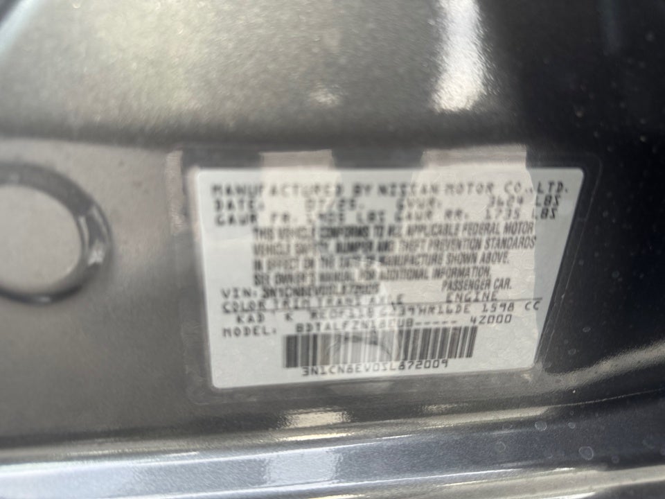 2025 Nissan Versa 1.6 SV