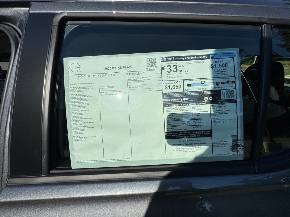 2025 Nissan Kicks Play S