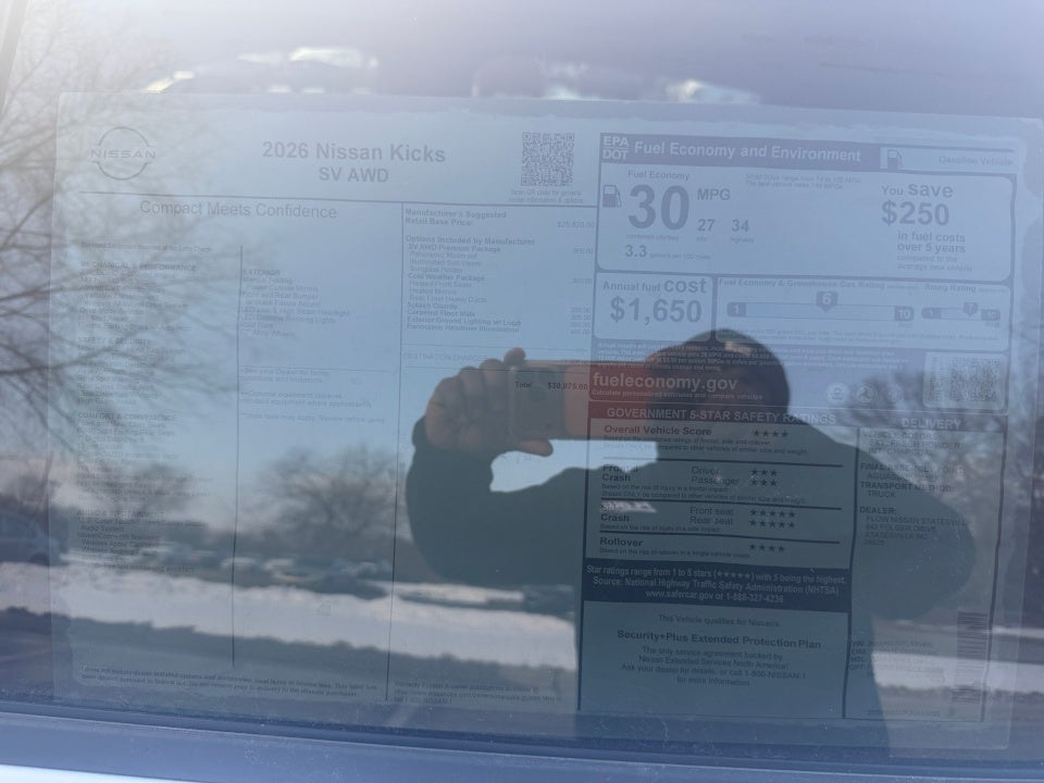 2026 Nissan Kicks SV