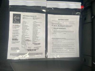 2025 Nissan Murano SV