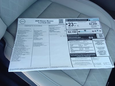 2026 Nissan Murano Platinum