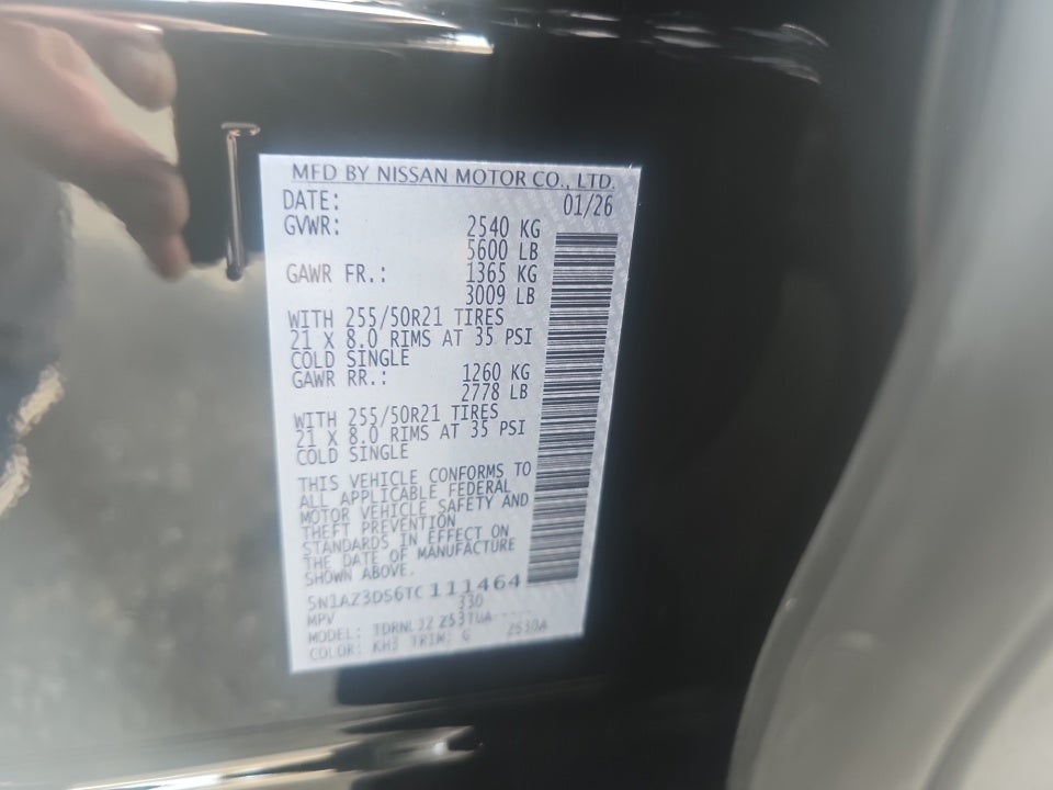 2026 Nissan Murano Platinum