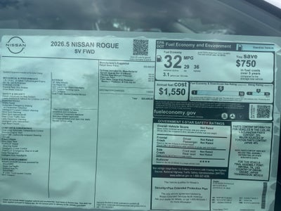 2026 Nissan Rogue SV