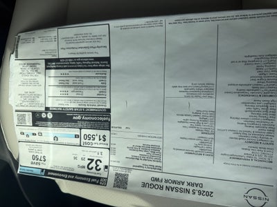 2026 Nissan Rogue Dark Armor