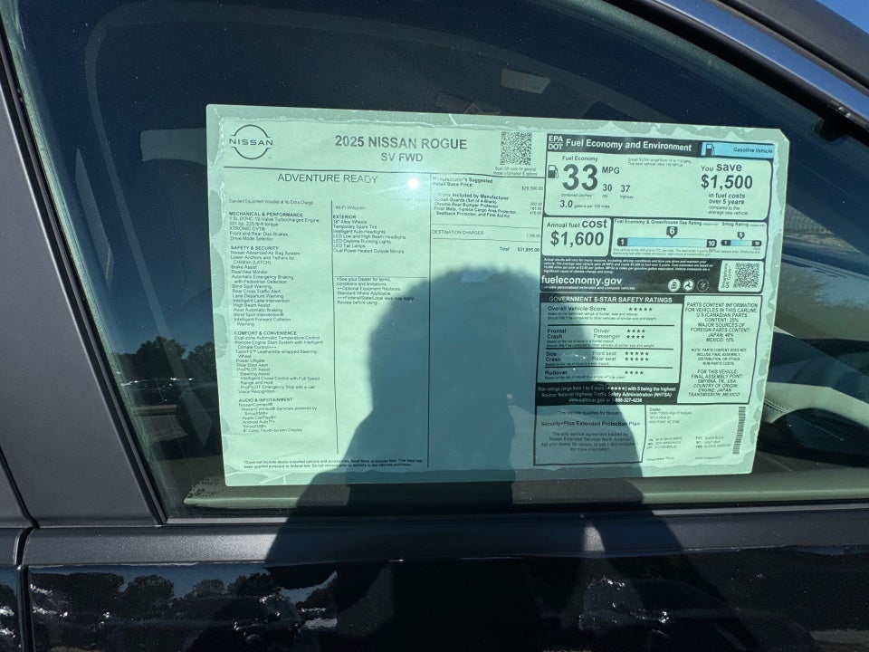 2025 Nissan Rogue SV FWD