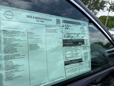 2026 Nissan Rogue SV