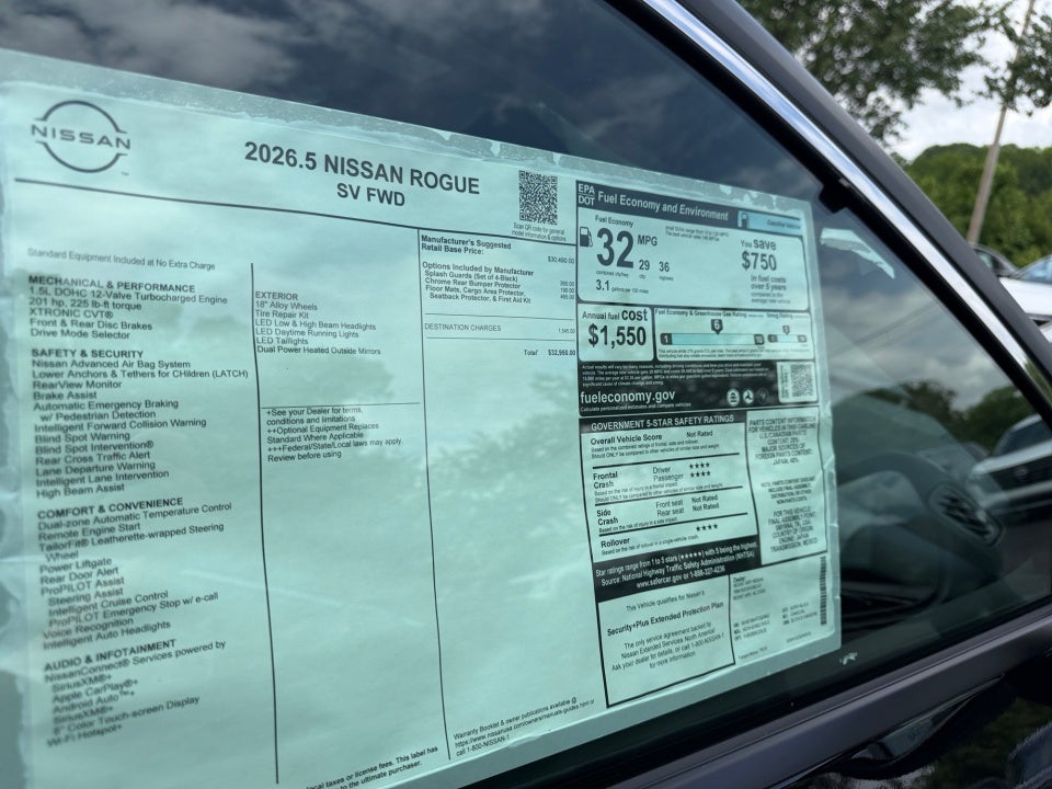 2026 Nissan Rogue SV