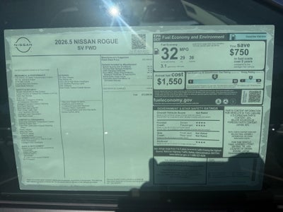 2026 Nissan Rogue SV