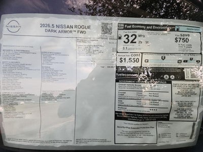 2026 Nissan Rogue Dark Armor