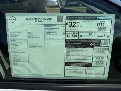 2026 Nissan Rogue SV