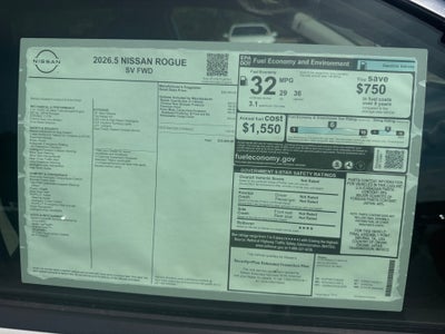 2026 Nissan Rogue SV