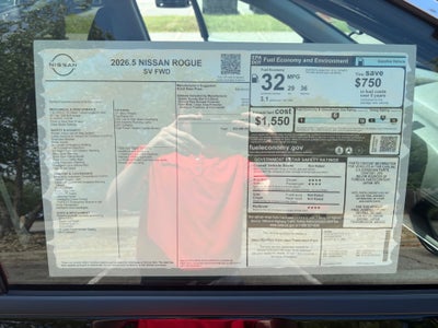 2026 Nissan Rogue SV
