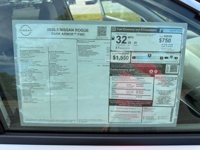 2026 Nissan Rogue Dark Armor