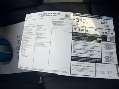 2026 Nissan Rogue Dark Armor